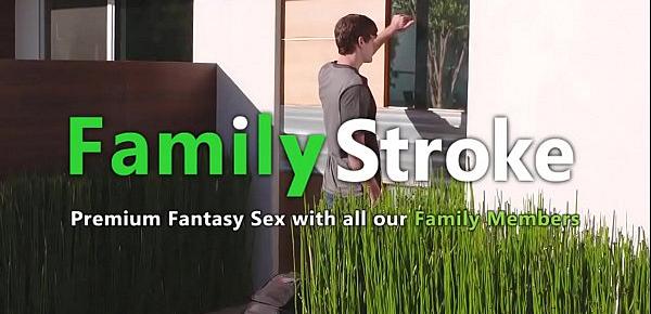  FamilyStroke.net Homecoming Stepson Seduced by New Dad Girlfriend